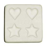 Jewellery Hearts and Stars Mould